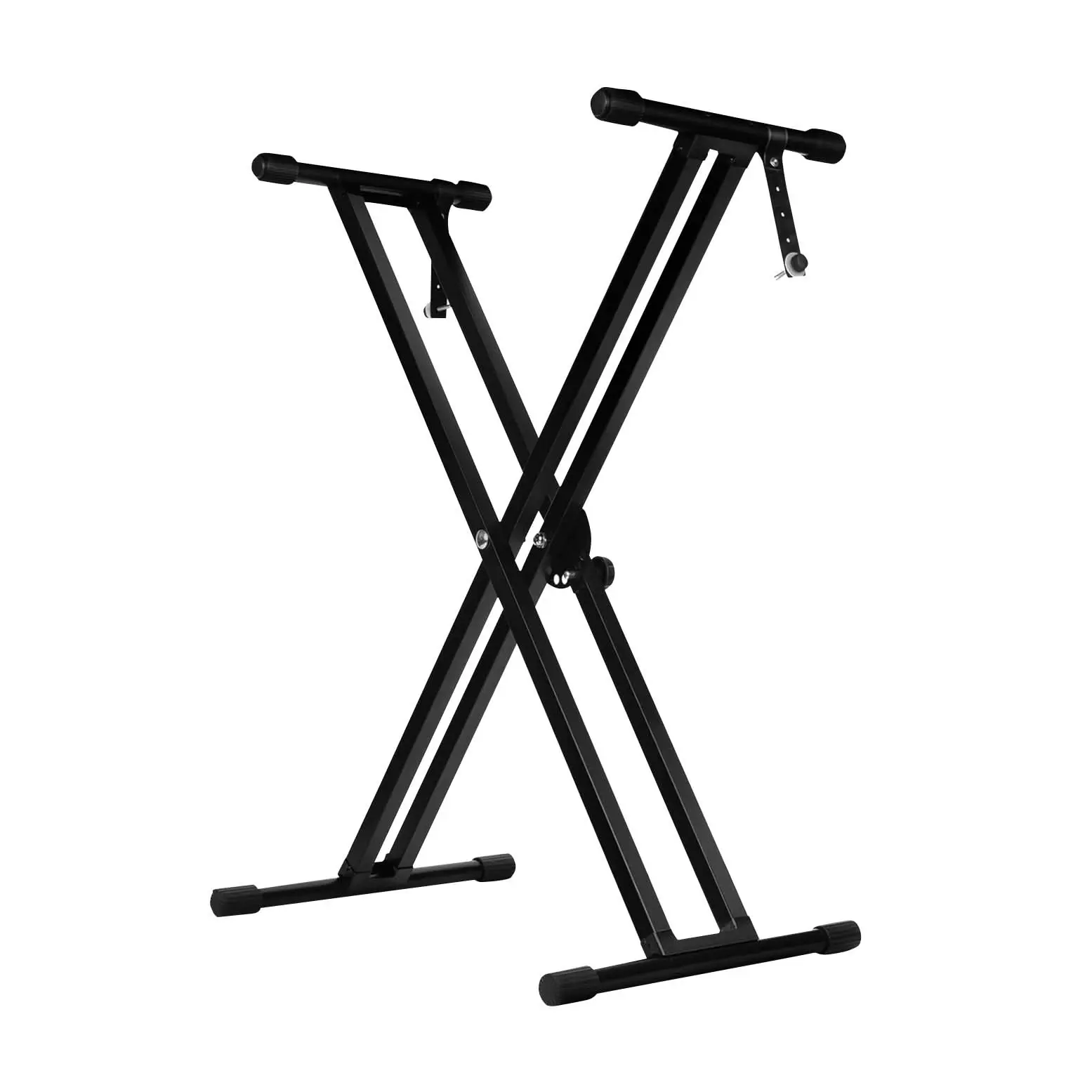 5 Core Keyboard Stand Dual X Shape Adjustable Foldable Portable Key Board DJ Controller Stands
