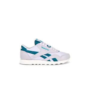 Reebok Classic Nylon Sneaker in Digital Gleam, Digital Gleam & Retro Teal