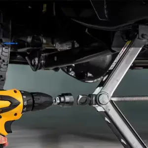 Jack wrench, jack specific socket wrench, scissor lift jack tire replacement wrench, auto repair tool, car tire disassembly tool, Socket Ratchet Wrench