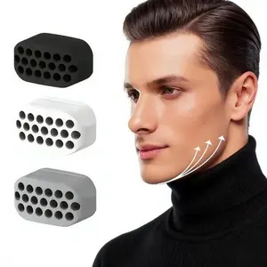 6Pcs Premium Silicone Jawline Exerciser, Portable Daily Facial Exercise Tool Set, Practical Gift
