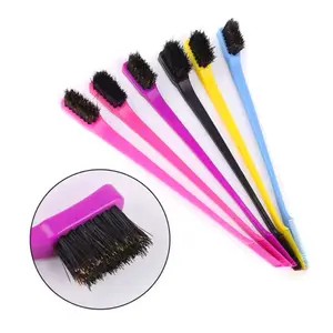 BEAUTI BAR 10 pack Edge brush Double sided comb and brush