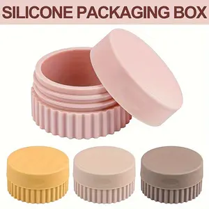 4PCS Travel face cream lotion toothpaste packaging box jewelry storage jar