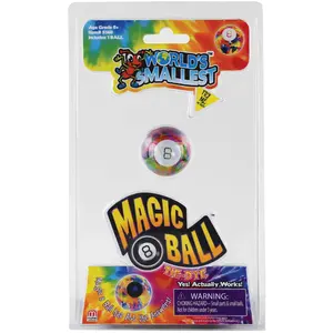 World's Smallest Tie Dye Magic 8 Ball