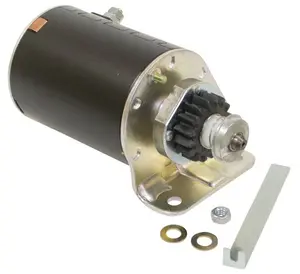 Mega-Fire Electric Starter Replacement for John Deere AM106883 Briggs & Stratton 390838