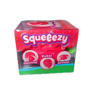 SUNNY DAYS!!  SQUEEEZY STRAWBERRY!!! JUMBO SQUISHY FOR AGES 3+