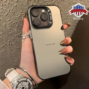 Trust In God Christian Pattern Case for iPhone 17 16 Pro Max 15 Plus 14 13 12 11  Air XR XS Plus Shockproof Drop Protection Durable PC Smartphone Cover