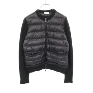 Pre-owned MONCLER Wool Small Leather Goods Down Jacket