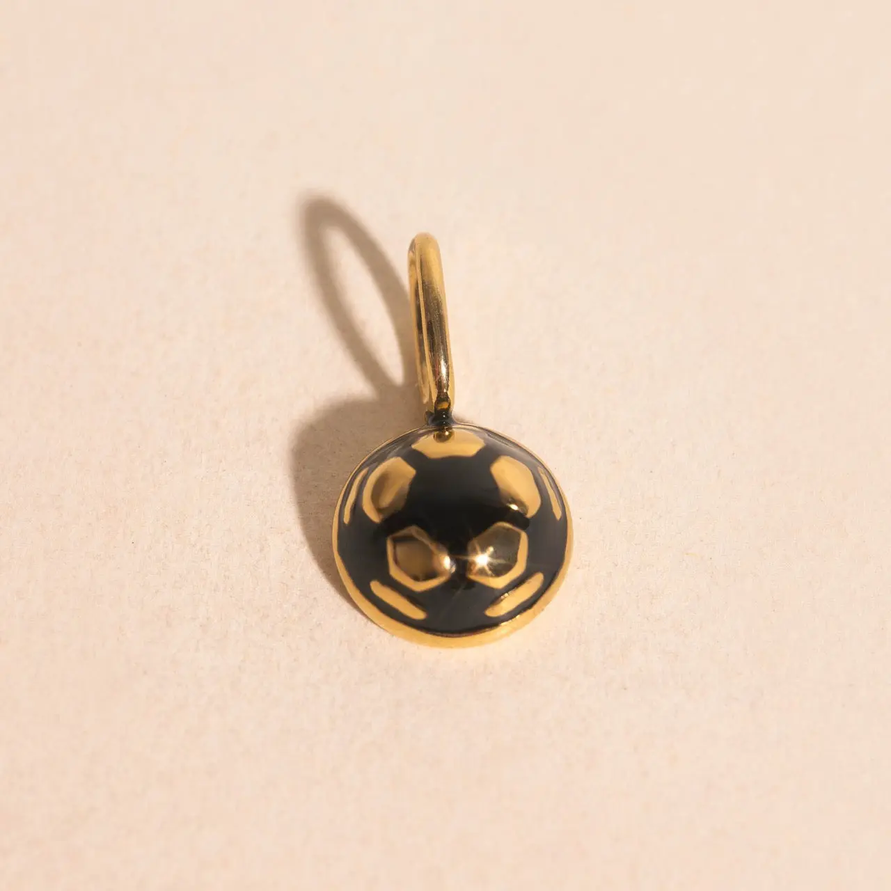 Soccer Ball Necklace Charm