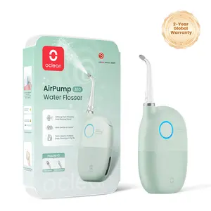 Oclean A10 Water Flosser, Palm-sized, Rechargeable, Dual Flossing Power with AirPump Tech,Perfect for braces, office, Christmas gift Oral