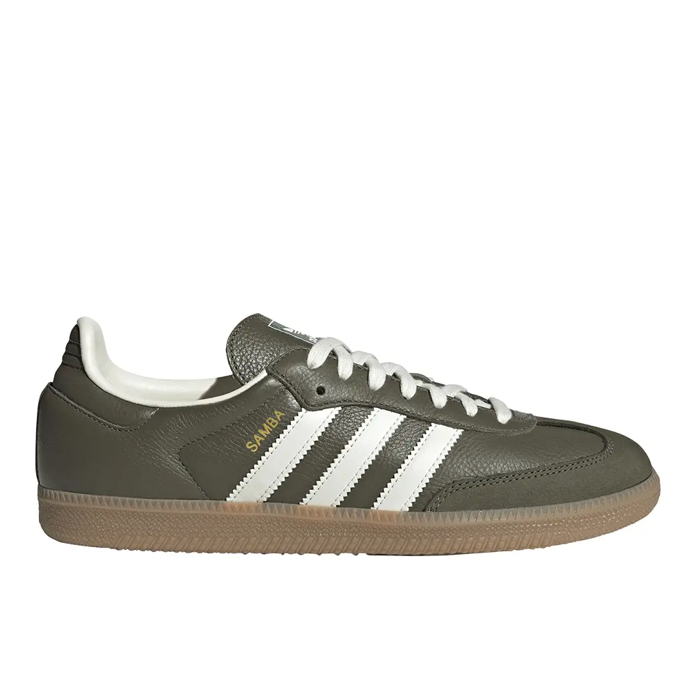 adidas Mens Samba Og Lace Up Sneakers Shoes Casual - Green