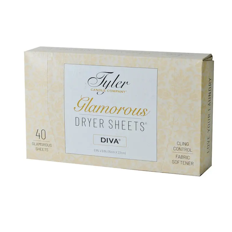 GLAMOROUS DRYER SHEETS