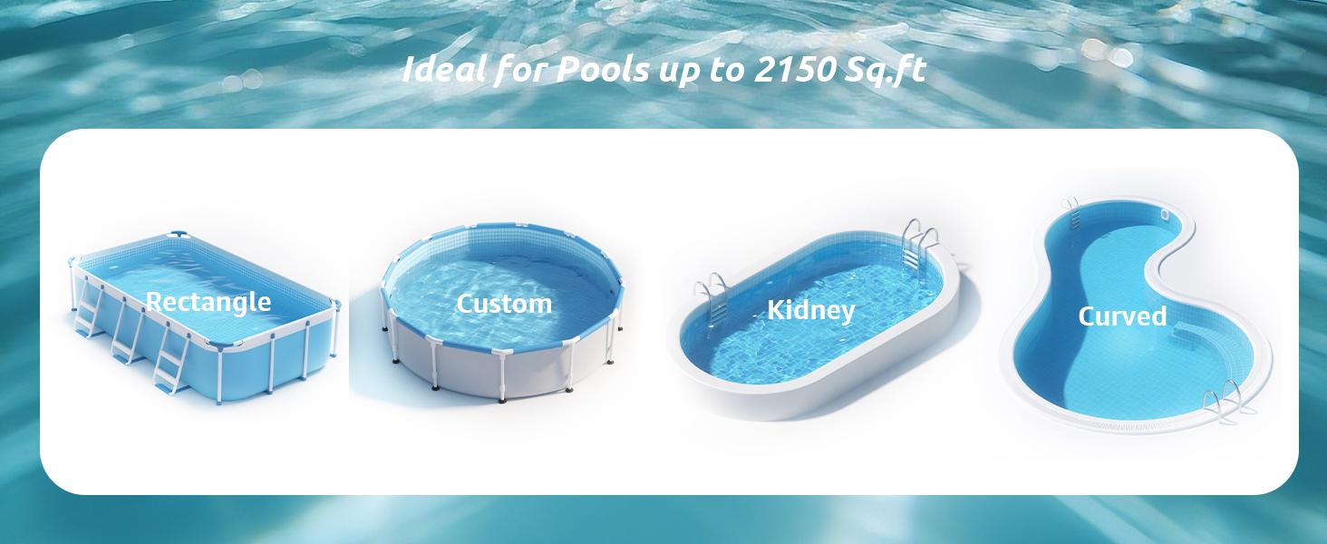 Cordless Robotic Pool Cleaner, Robotic Pool Vacuum for Inground Pools, Floor, Wall, Waterline and Drain Cleaning, 180 min Battery Life for Pool Up to 2150 Sq.ft Cordless Robotic Pool Cleaner, Robotic Pool Vacuum for Inground Pools, Floor, Wall, Waterline and Drain Cleaning, 180 min Battery Life for Pool Up to 2150 Sq.ft