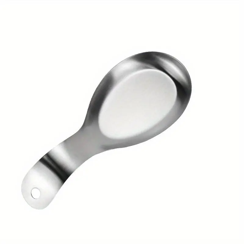Stainless Steel Soup Spoon Rest, Durable Soup Spoon Holder, Kitchen Utensil Holder, Kitchen Accessories, Home Organizer, Cutlery, Kitchenware