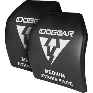 Tactical eva foam plate high elasticity soft shock plate for vest inner liner black 2pcs in medium size 10x12