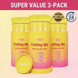 3 X LeeFar Cutting Drink Mix – | NM Strawberry Açaí Flavor – | (30 Servings)