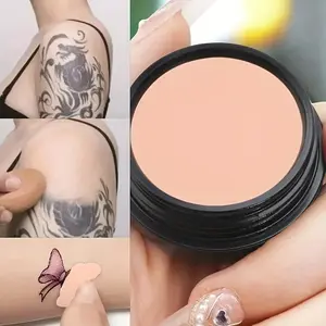 Full-coverage Facial Concealer for Flawless Skin - Long-lasting, Hides Freckles,, and Tattoos, Natural Finish, Suitable for All Skin Types, Multi-color Cream Formula, High Quality Cosmetics
