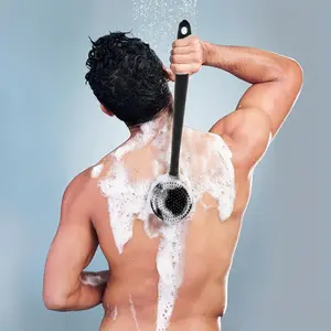 Soft Silicone Bathing Brush - Ergonomic, Non-Irritating Bristles, Deep Cleaning, Mild Massage, Easy to Clean, Suitable for All Skin Types
