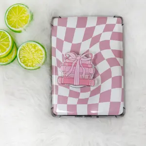 Coquette Cute Bookstack Book Stack Pink Ribbon Magnetic MagSafe, Kindle Grip, Kindle Accessories, Phone Grip,  E-reader Grip grip cute sticky  phone  grip grip holder