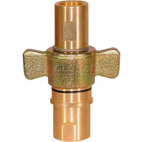 QDWC241 Wing Type Quick Detach Hydraulic Coupler with 1.5 in. NPT Coupler, 100 Flow GPM