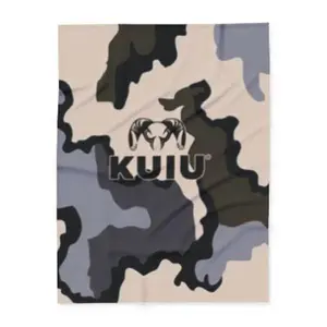 KUIU Pattern Velvet Blankets, Soft Cozy Luxury Fuzzy Warm Blanket for Sofa Couch Bed Gifts Bedroom