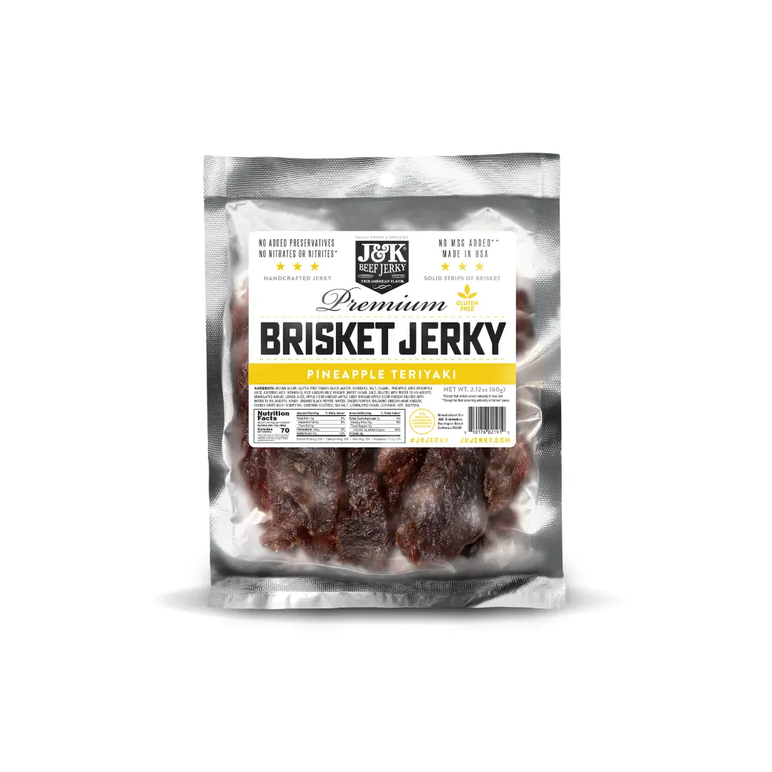 J&K Beef Brisket - Pineapple Teriyaki Flavor