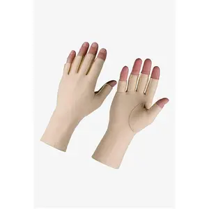 Fabrication Enterprises  Hatch Edema Glove - 0.75 in. Finger Over The Wrist, Right - Medium