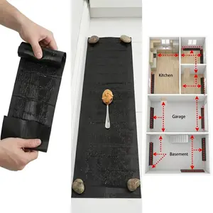 4 Pack High Strength Non Toxic Indoor Adhesive Sticky Monitoring Pads 11 Inch Width 24 or 48 Inch Length Choices Heavy Duty Long Lasting for Daily Use