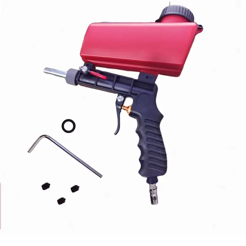 Sandblasting Gun for Efficient Abrasive Blasting, Durable Tool for Professional Use and DIY Projects, High Performance Sandblaster