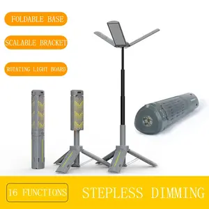 Rechargeable Portable Camping Lantern Telescopic LED Flashlight