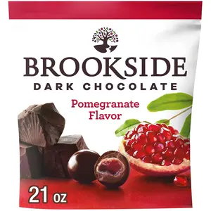 Brookside Dark Chocolate Pomegranate Flavored Snacking Bag 21 oz USA Made