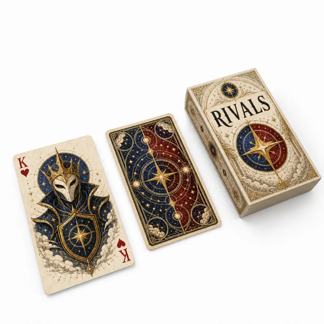 Rivals Playing Cards, Spider-Venom Multiverse Hero Poker Deck, Party Game Night and Comic Collection, Gift for Rivals Players and Superhero Fans