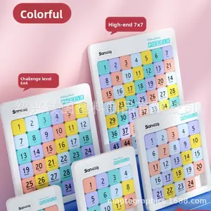 1 box, Number Huarong Dao, sliding puzzle, 6*6 magnetic version, cultivates logical and spatial abilities, develops intelligence, a travel game suitable for children over 7 years old and adults, 1—35, Montessori Puzzles Gift