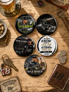 Kyle Busch Pin Buttons