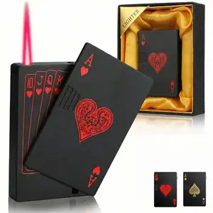 Jet Torch Lighter, comes with a accessory case—the perfect choice for candle enthusiasts (must be manually filled with gas before first use)—a gift set of household lighter accessories