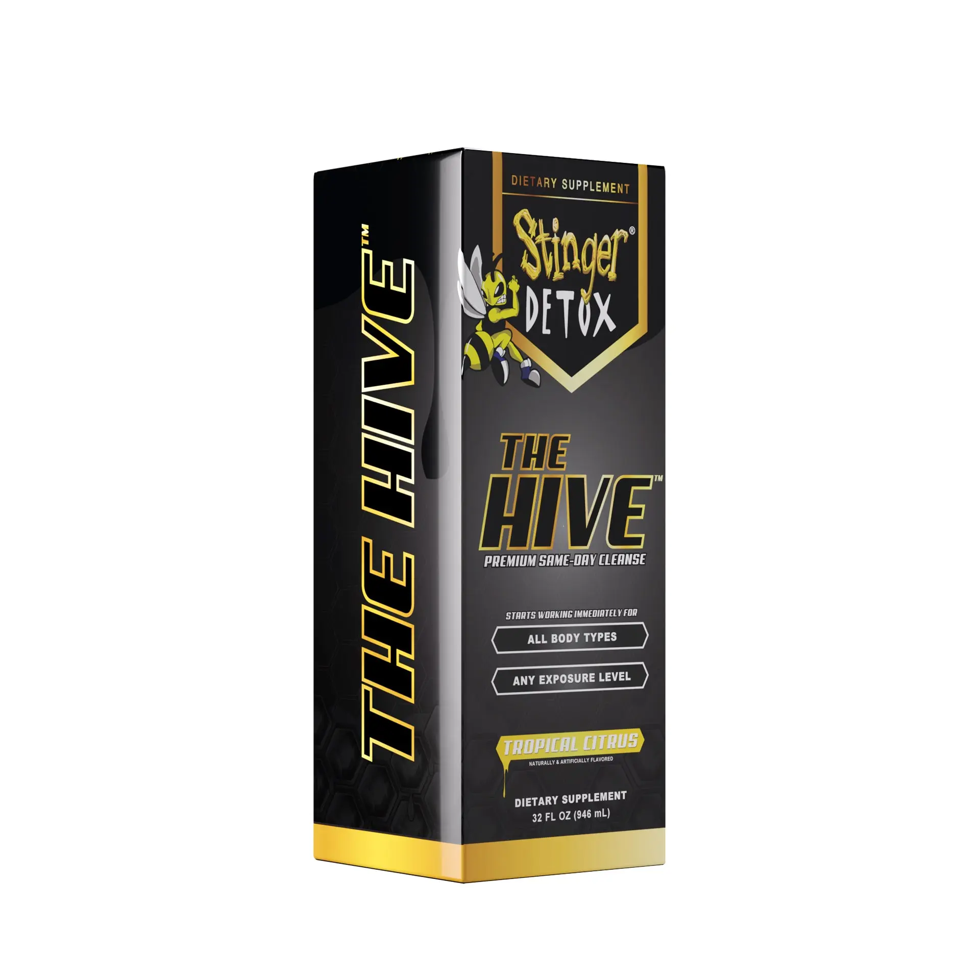 The Hive | Premium Same-Day Cleanse | 32oz | Tropical Citrus & Watermelon Flavors The Hive | Premium Same-Day Cleanse | 32oz | Tropical Citrus & Watermelon Flavors