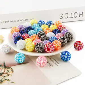 20mm Beads Making Kit, Acrylic Beads Mix, Colorful Beads for Diy Jewelry Making, Diy Accessories for Bracelet & Necklace Making, Handmade Gifts