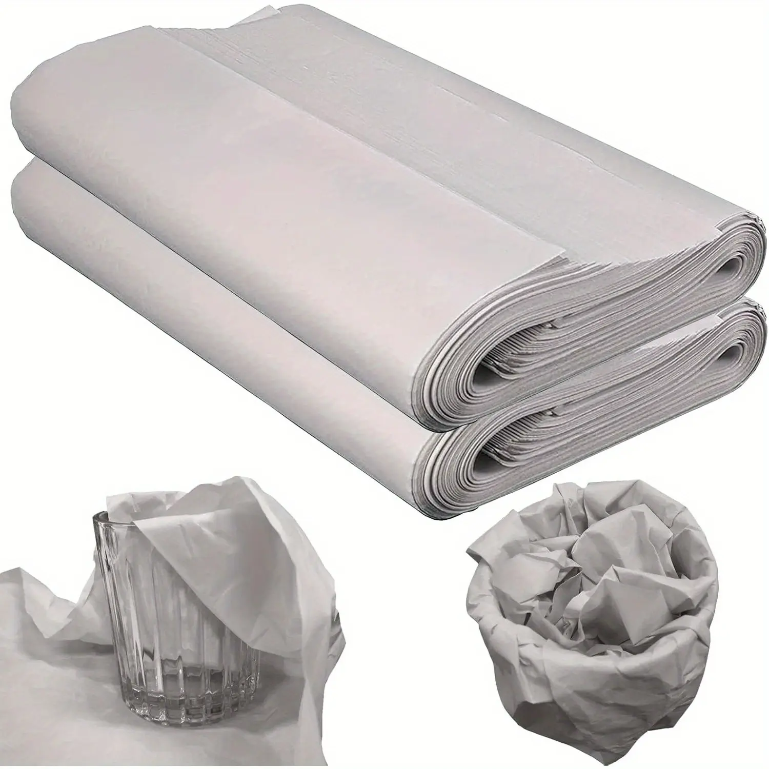 100 Sheets 27"x15" Packing Paper for Moving, Newsprint Sheets for Shipping, Wrapping, Protect Fragile Items, Ideal for Transportation, Gift Wrapping Supplies, Gift Wrapped