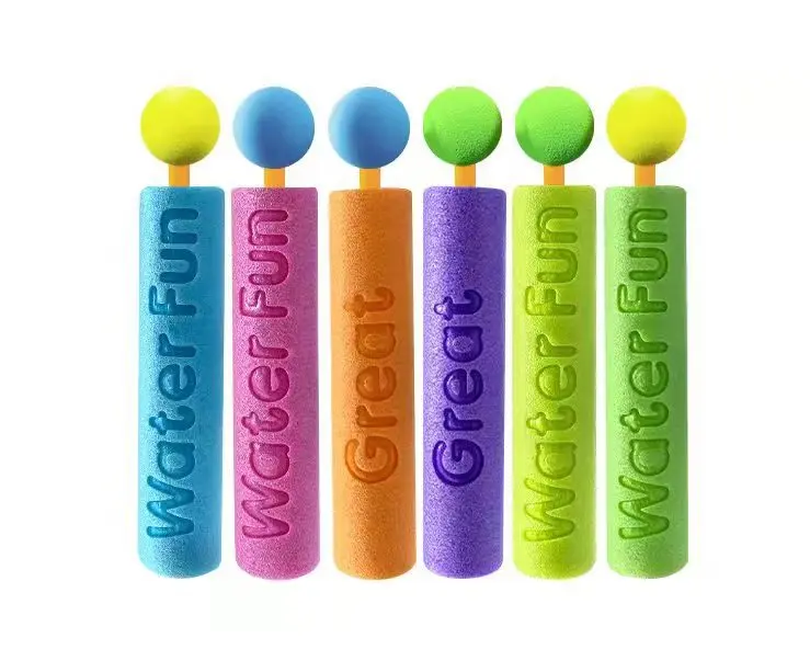 Water Guns 6 Pack, Super Water Blaster Soaker Gun Set Foam Squirt Guns Swimming Pool Outdoor Toys Beach Summer Party Games for Kids Adults