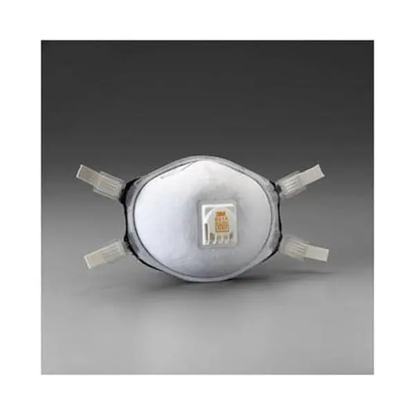 3M 8214 Particulate Respirator, N95, with Faceseal and Nuisance Level Organic Vapor Relief (7000002083) (10 Pack)
