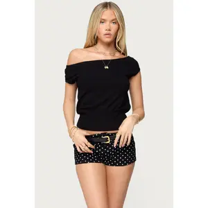 Michaela Off Shoulder Knit Top