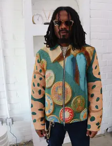 Men's Handmade Girl Scout Cookies Tapestry Jacket