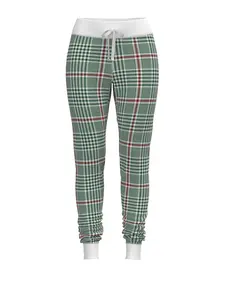Christmas Soft Plaid Jogger Pants (Women's)