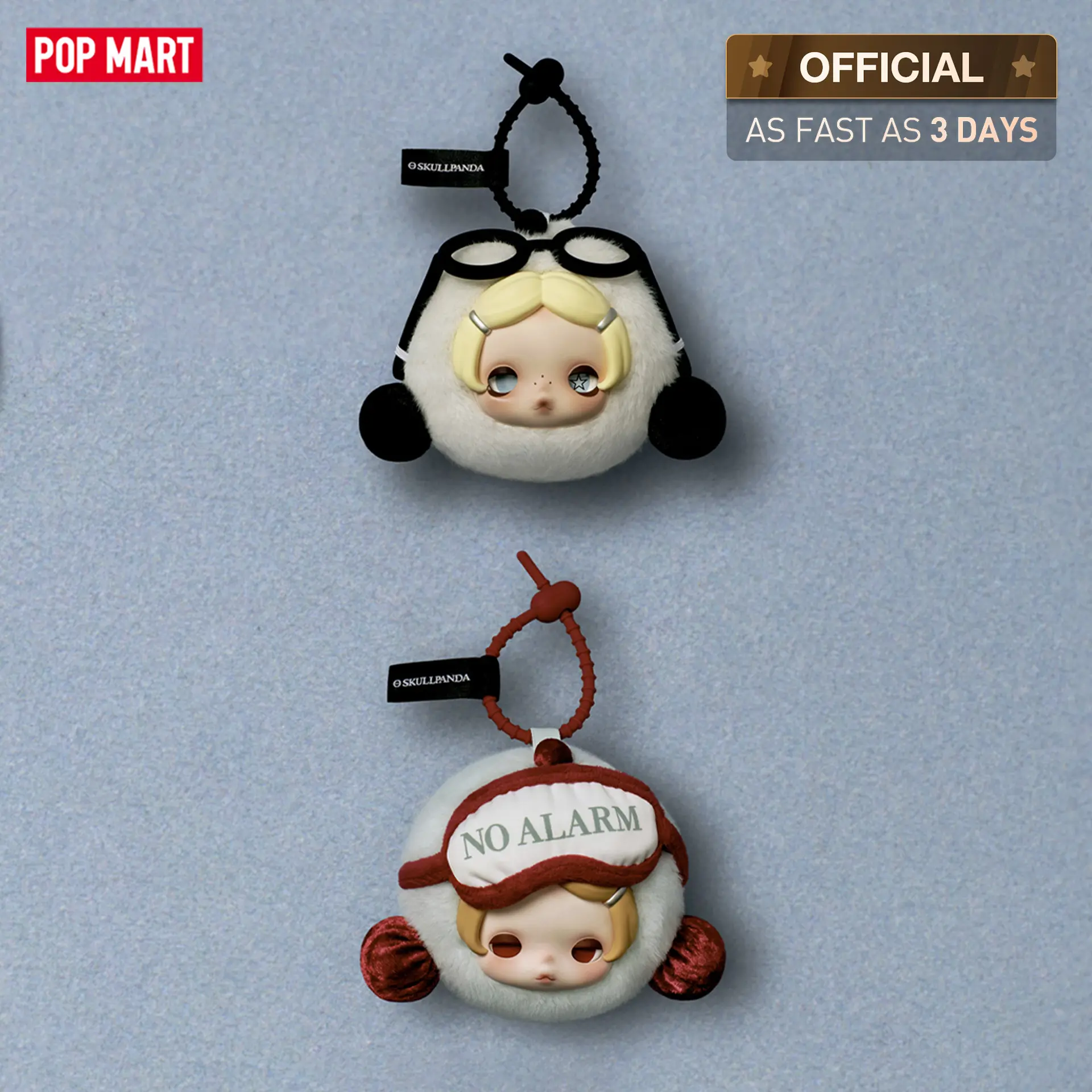【NEW】POP MART θ SKULLPANDA Off Mode Series Earphone Bag [ship by Sept. 3rd]