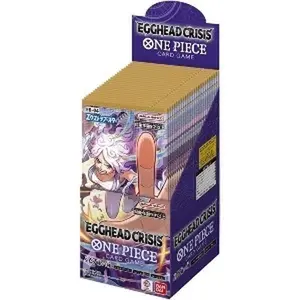 One Piece EB-04 Egghead Crisis Japanese Booster Box New Factory Sealed