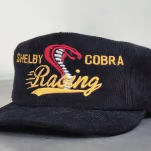 New Cobra Racing Corduroy Embroidered SnapBack Hat