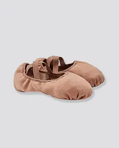 Adults Stretch Canvas Split Sole Ballet Shoes