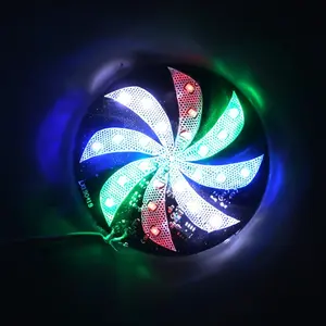 LED Strobe Light Car Styling Fire Wheel Lights Flash Lamp Lamp [TS1]