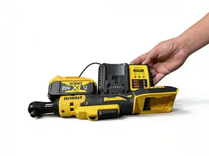 DEWALT 20V XR 512  Cordless Ratchet Wrench Kit | 6.0Ah Battery + Charger | Brushless Power for Auto/Construction | Pro-Grade Tool Set for Sale!
