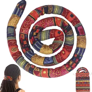 Locsanity Sprail Bendable Hair Tie Dreadlocks Microlocs Sisterlocks Natural Hair Thick Curly Hair Holder