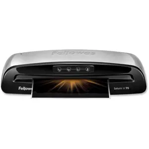 Fellowes Saturn 3i 95 Office Laminator - Laminate Machine with InstaHeat Technology, Hot/Cold Laminating Function, Specified Entry Width for Office Use